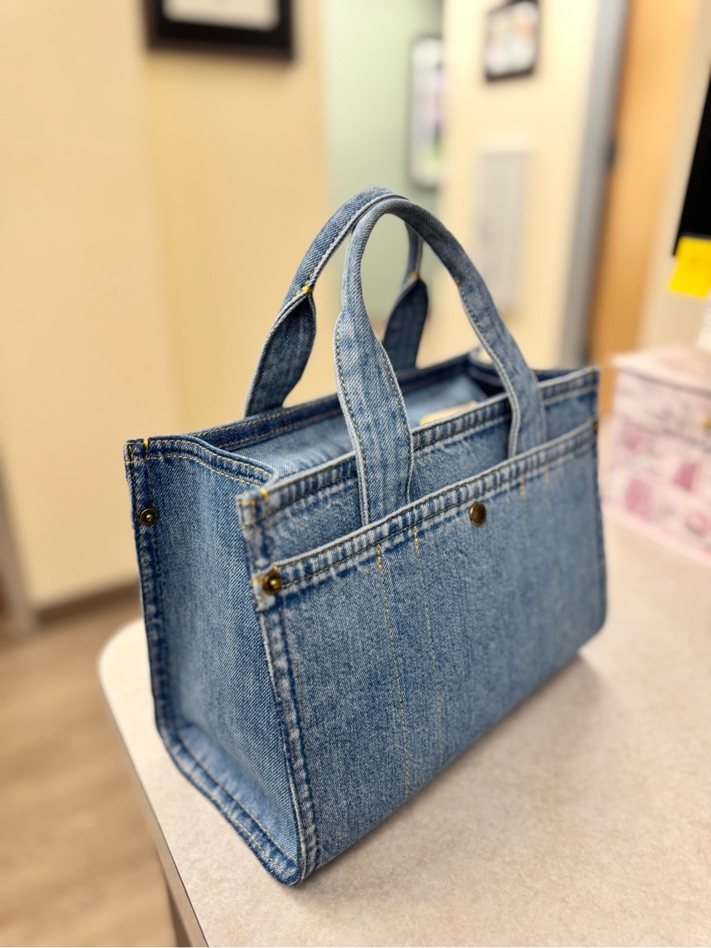 NWT - COACH - Cargo 26 - Denim - Picture 2 of 13
